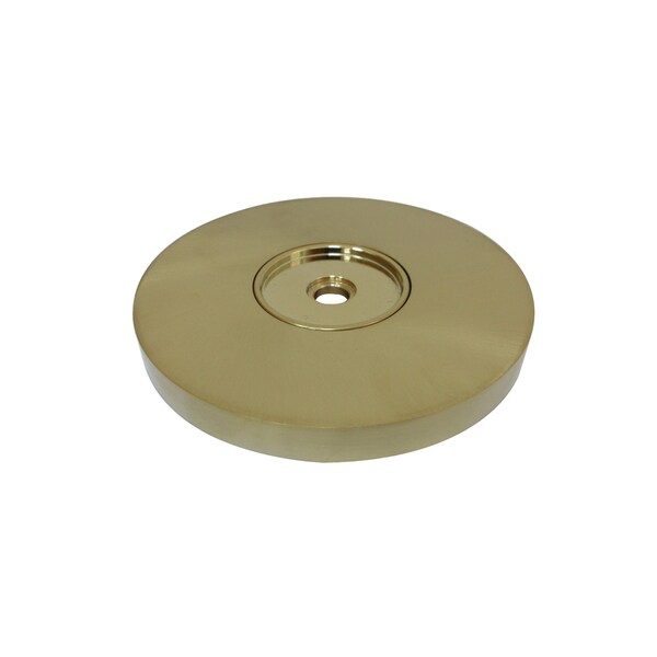 GLDRF814127 Silver Sage 1-1/4" Grab Bar Flange, Brushed Brass